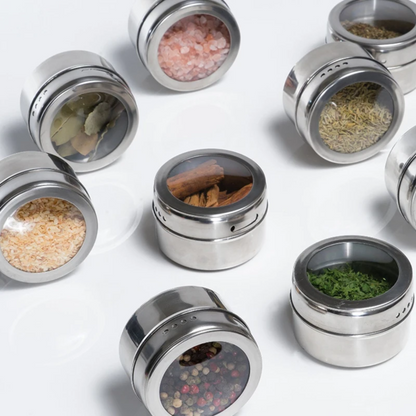 MagneSpice Magnetic Spice Jar Set