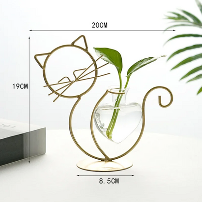 Whisker Bloom Glass Vase