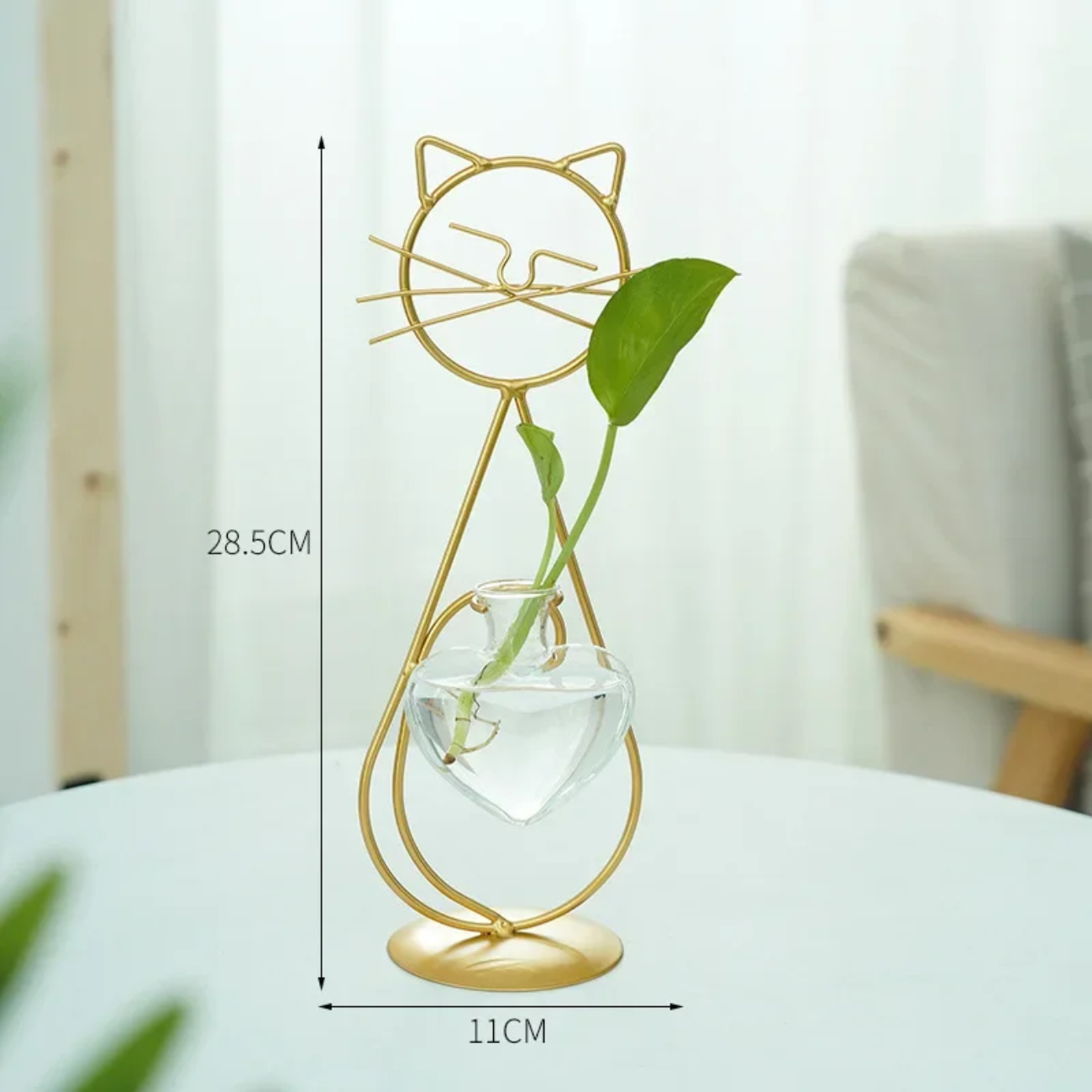 Whisker Bloom Glass Vase