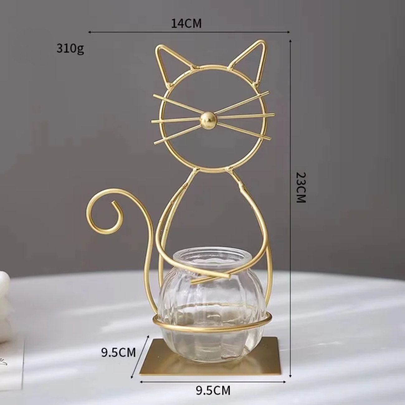 Whisker Bloom Glass Vase