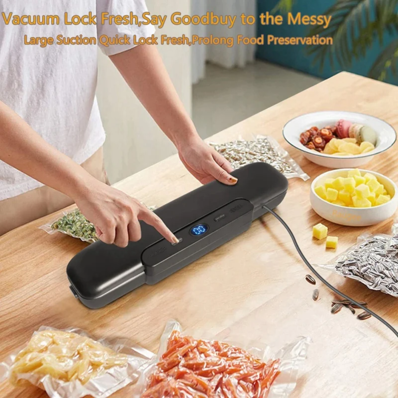 FreshGuard Vacuum Sealer Machine