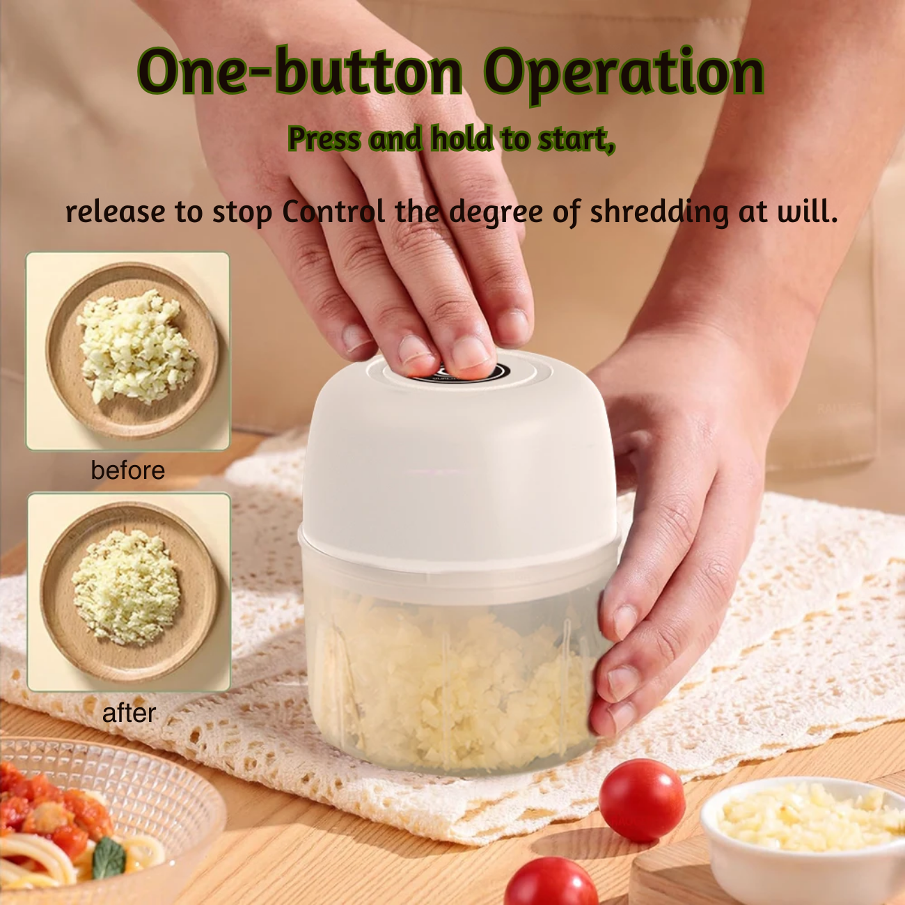 EasyCut Mini Electric Food Chopper