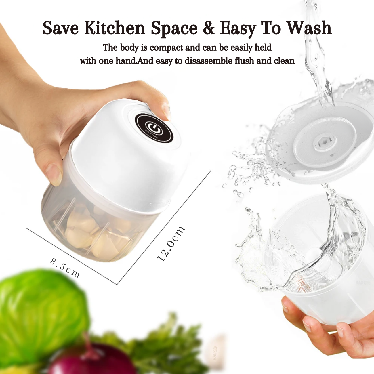 EasyCut Mini Electric Food Chopper