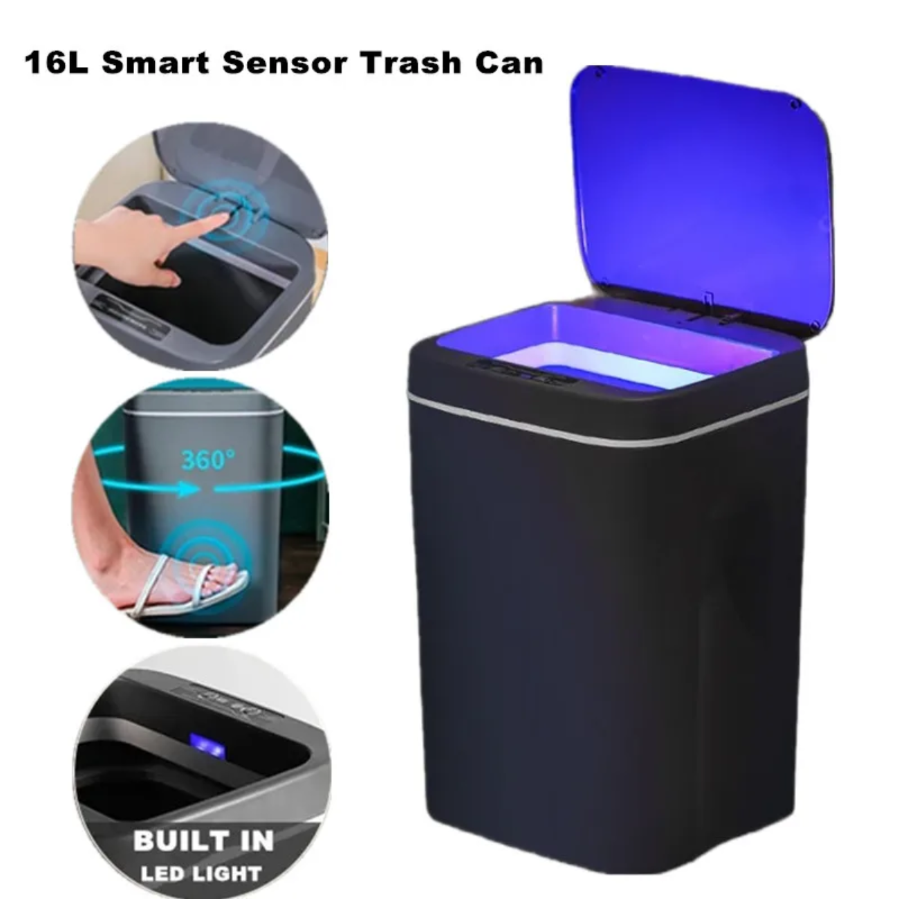 SmartLid Bin - Automatic Small Bin