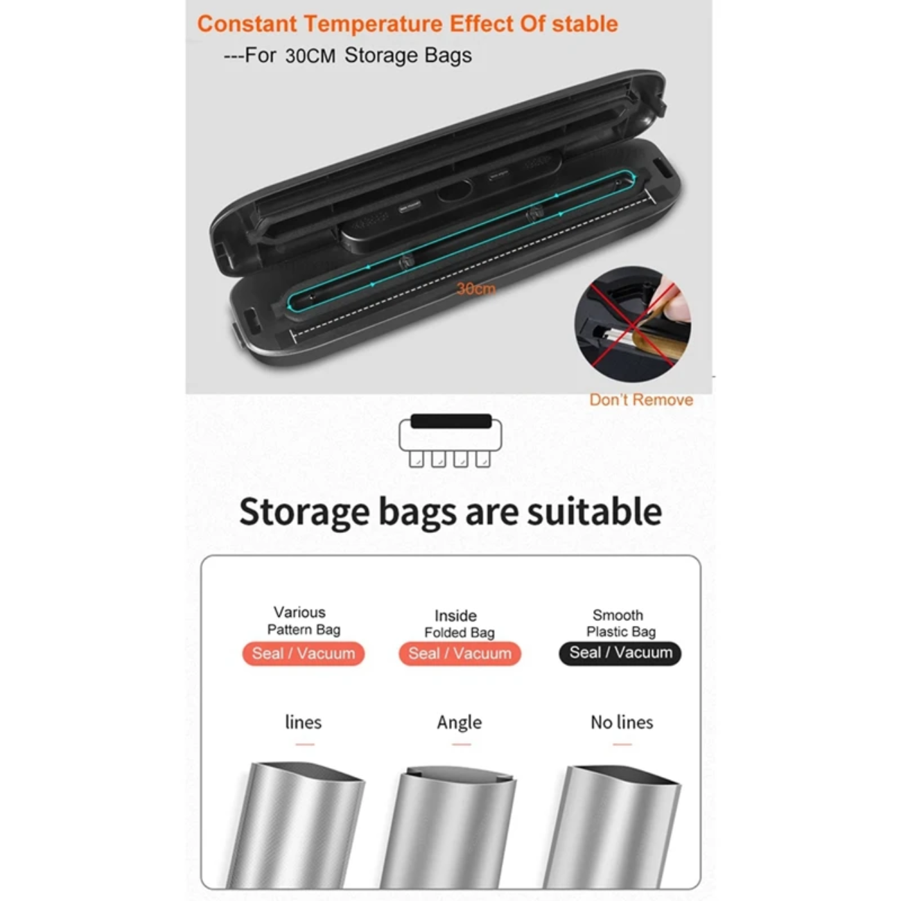 FreshGuard Vacuum Sealer Machine